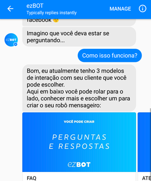 messenger do facebook ezbot