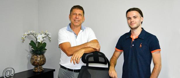 Adail Costa e Maycon Douglas integram a equipe da SOMEI Brasil.