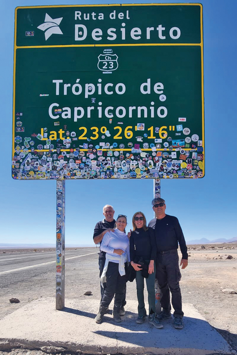Os casais Tereza Cristina e Carlor Renato Santanna e Maria das Graças e Jackson Costa viajam sempre fazendo vários roteiros com a MAP, como o Leste Europeu