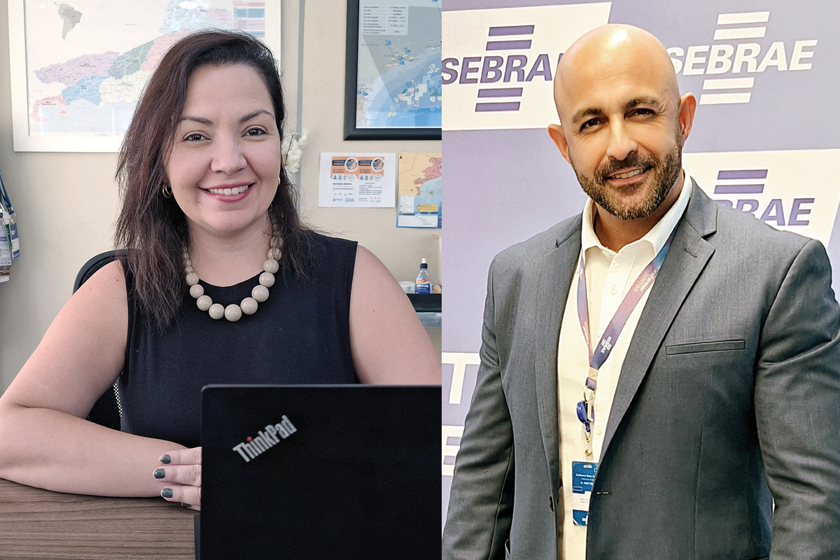 A chefe do gabinete da Secretaria de Desenvolvimento Econômico da Prefeitura de Macaé Mariana Previtalli aponta a rede de suporte local para o empreendedorismo feminino. Guilherme Reche é coordenador regional do Sebrae Norte e Ressalta as iniciativas do Sebrae voltadas para as mulheres, como o Acredita Delas. (Fotos de arquivo) 