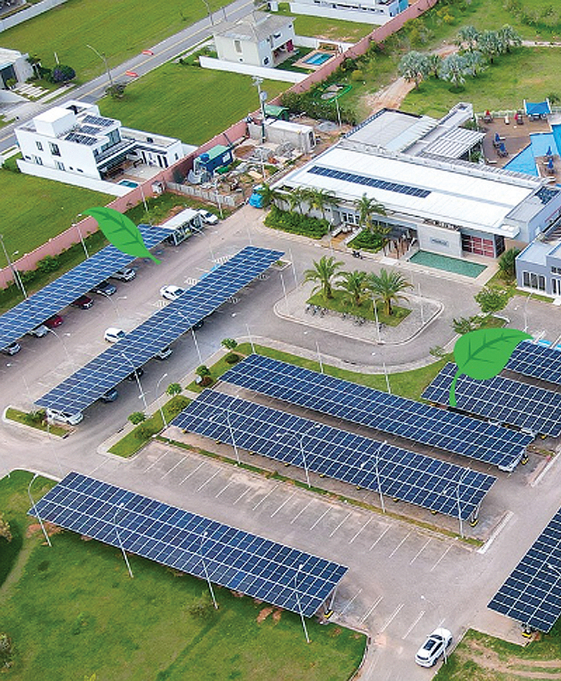 Projeto do Clube de Alphaville Costa do Sol, realizado pela Shop Solar. (Foto Arquivo)