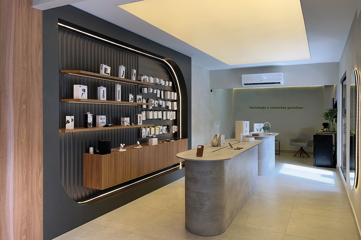 A nova Talon ganhou uma atmosfera moderna e contemporânea, compatível com os produtos oferecidos pela loja. (Foto Alle Tavares)