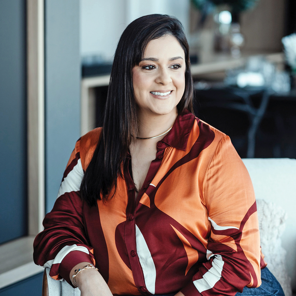 A arquiteta Camila Jardim, que planejou e assinou o projeto