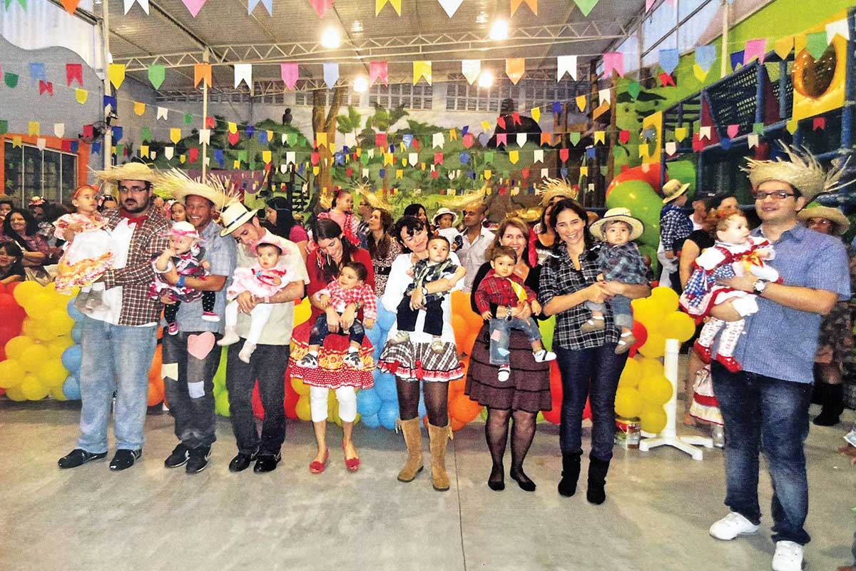 A creche sempre promoveu eventos nas datas comemorativas, onde tem como objetivo inseriras crianças em nossa cultura e fazer confraternização com os pais, funcionários e alunos 